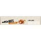 Tasti Mega Nuts Nut Bars Caramel: chewy, crunchy protein bars with caramel flavor, perfect for healthy snacking on the go.