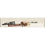 Tasti Mega Nuts Nut Bars Double Choc: chocolate and nut blend, gluten-free, protein-packed, perfect for snacks anytime.