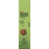 Crunchy Arnotts Snack Right Biscuits Oaty Bites, packed with cocoa and oats for a healthy, tasty snack on the go.