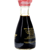 Kikkoman Soy Sauce in a drip-free dispenser, offering rich umami flavor perfect for soups, sauces, and Asian dishes.