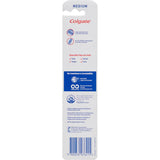 Colgate Optic White Electric Toothbrush with medium bristles, 20,000 strokes/min for whitening and comprehensive oral care.