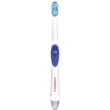 Colgate Optic White Electric Toothbrush with medium bristles for whitening, 20,000 strokes/min, cleans teeth and gums effectively.