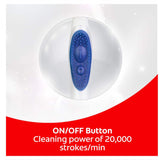 Colgate Optic White Electric Toothbrush with medium bristles for effective whitening and comprehensive oral hygiene.