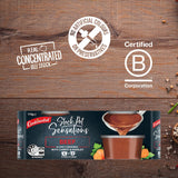 Continental Sensations Beef Stock Pot, a concentrated stock for enhancing soups, stews, and casseroles with rich flavor.