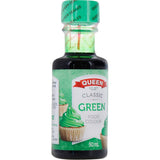 Vibrant green food coloring for baking, perfect for icings and desserts, safe, concentrated, and versatile.