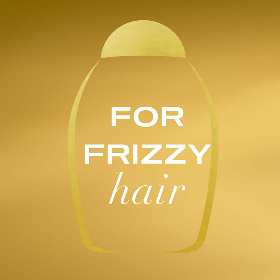 OGX Brazilian Keratin Therapy Shampoo bottle featuring coconut oil and keratin for smooth, shiny, manageable hair.