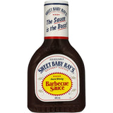 Sweet Baby Ray's BBQ Sauce bottle featuring a rich, tangy blend perfect for grilling and dipping, elevating any dish.