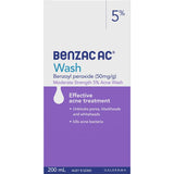 Benzac Ac Cleanser Facial Wash 5% cleanses skin, targets acne, unblocks pores, and minimizes breakouts for clearer skin.