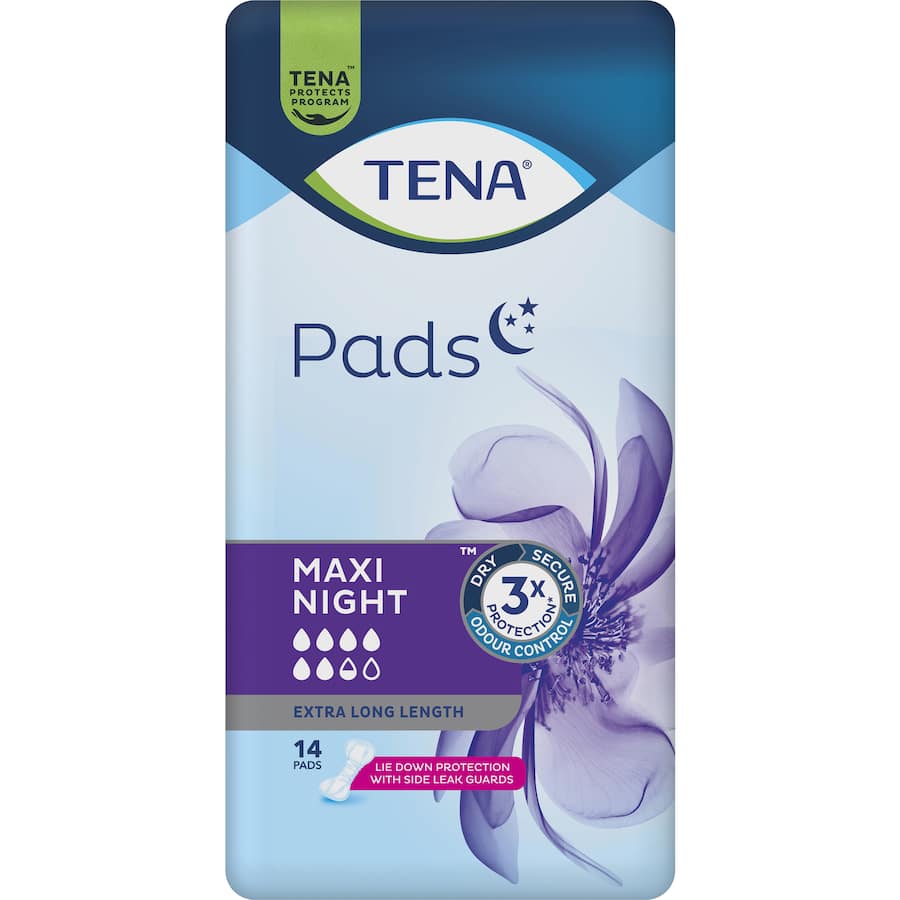 Tena Womens Incontinence Pads Day & Night Pads Super