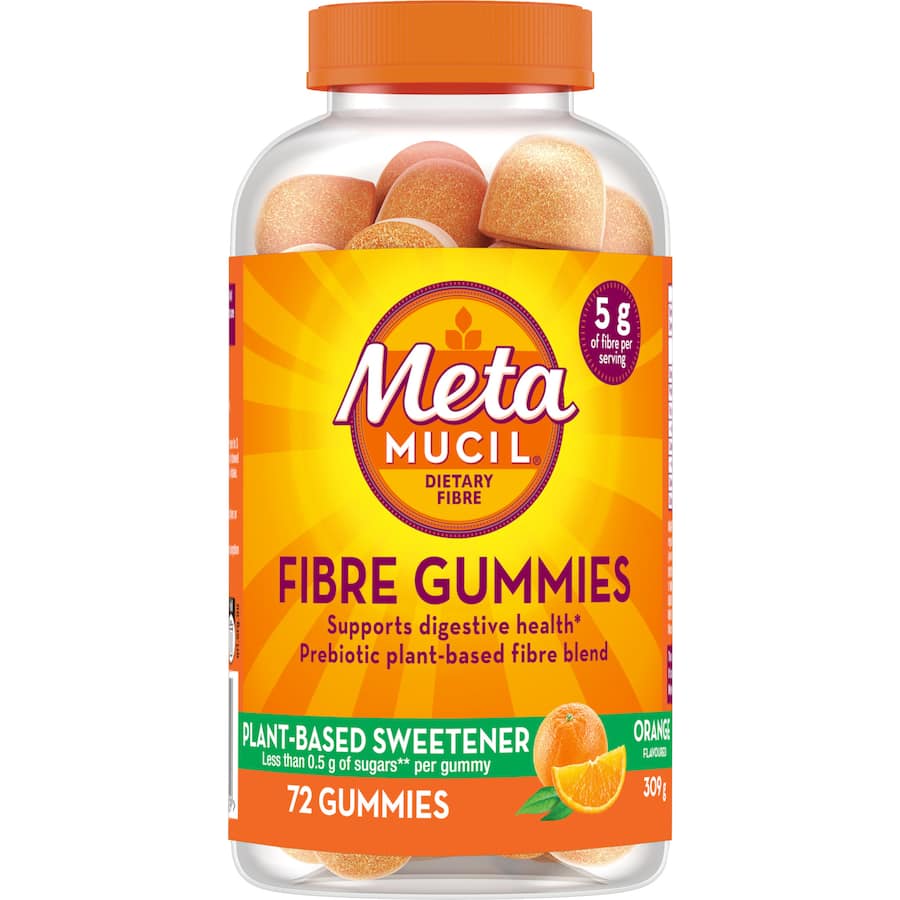 Metamucil Dietary Supplement Fibre Gummies