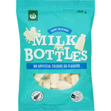 Sweet and chewy milk bottle-shaped lollies, perfect for satisfying cravings and adding joy to any occasion.