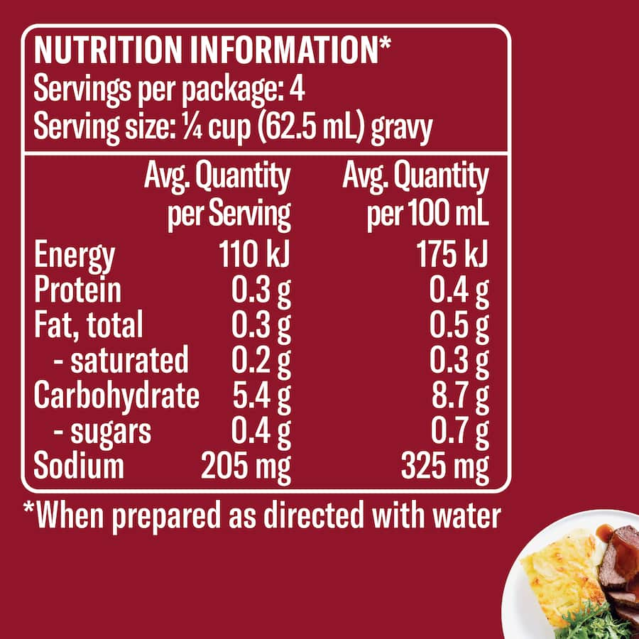 Wattie's Instant Gravy Mix Traditional