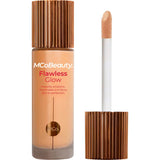 MCoBeauty Flawless Glow Foundation 3.5 Light Medium for a luminous, smooth complexion with multi-tasking skincare benefits.