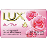 Lux Bar Soap Soft Touch 70g bars 4pack