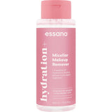 Essano Micellar Makeup Remover Hydration+ effectively removes makeup and dirt while hydrating with soothing rosehip oil.