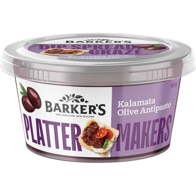 Barkers Platter Makers Olives Kalamata