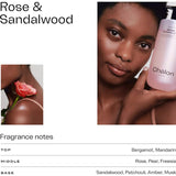 Chalon Body Wash Mandarin & Basil: hydrating formula with uplifting citrus and herbal scent, suitable for all skin types.
