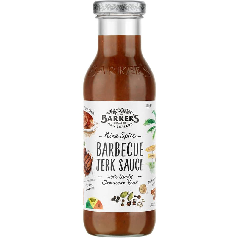 Barkers Bbq Sauce Nine Spice Jerk