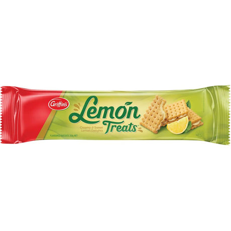 Creamy lemon-filled treats nestled in lightly salted crackers, perfect for any occasion and free from artificial colors.