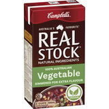 Campbells Real Stock Vegetable Stock Liquid Carton 500mL