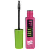 Maybelline Great Lash Waterproof Very Black Mascara, featuring a lash-doubling formula for voluminous, long-lasting lashes.