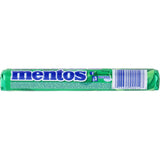 Mentos Mints Spearmint roll pack, offering chewy freshness and invigorating flavor for on-the-go breath refreshment.