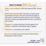 Nivea Q10 Plus C Anti-Wrinkle Day Cream SPF 15 energizes and hydrates aging skin, reducing wrinkles while providing sun protection.