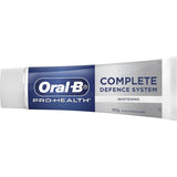 Oral B Pro Health Advanced Whitening Toothpaste enhances whitening, strengthens enamel, and freshens breath with mint flavor.