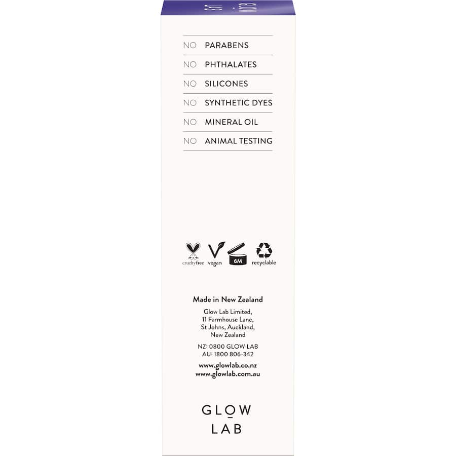 Glow Lab Retinol Pro Facial Serum: a vegan, time-release serum that rejuvenates skin, reducing signs of aging overnight.