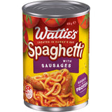 Watties Spaghetti With Sausages  Can 420g