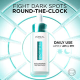 L'Oreal Bright Reveal Dark Spot Serum with Niacinamide targets hyperpigmentation for an even skin tone.