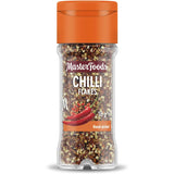 Masterfoods Chilli Flakes, perfect for enhancing flavor and heat in Mexican and Asian dishes, ideal for versatile cooking.