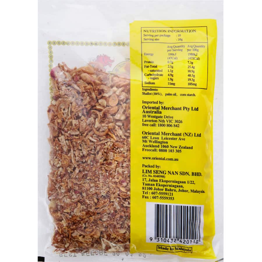 Crispy Dragon Phoenix Asian Fried Shallots, perfect for garnishing and enhancing the flavor of any dish.