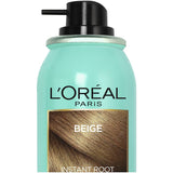 L'Oreal Magic Retouch Hair Colour 4 Light Brown spray for quick and easy grey coverage with a natural blend and instant dry.