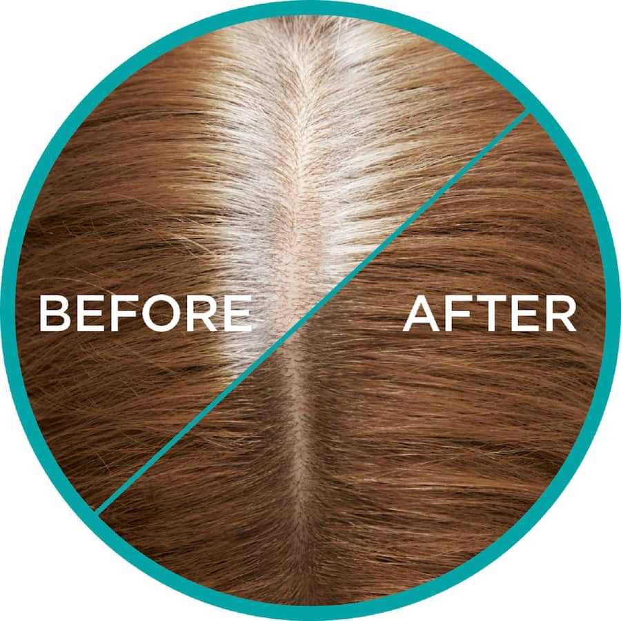 L'Oreal Magic Retouch 4 Light Brown spray for seamless grey coverage, drying instantly for a fresh, vibrant look.