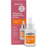 Essano Facial Serum with Vitamin C, designed to brighten skin, reduce dark spots, and enhance complexion in 28 days.