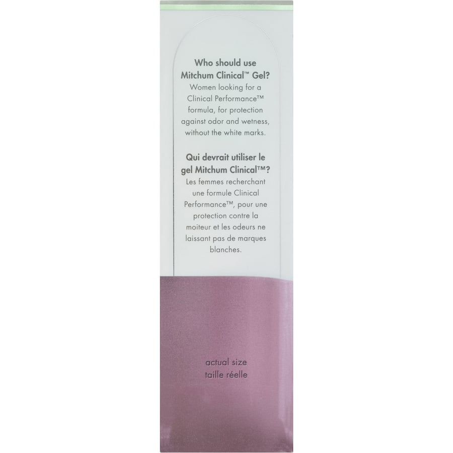 Mitchum Clinical Roll On Powder Fresh Gel for long-lasting sweat protection and a clean, refreshing scent without white marks.