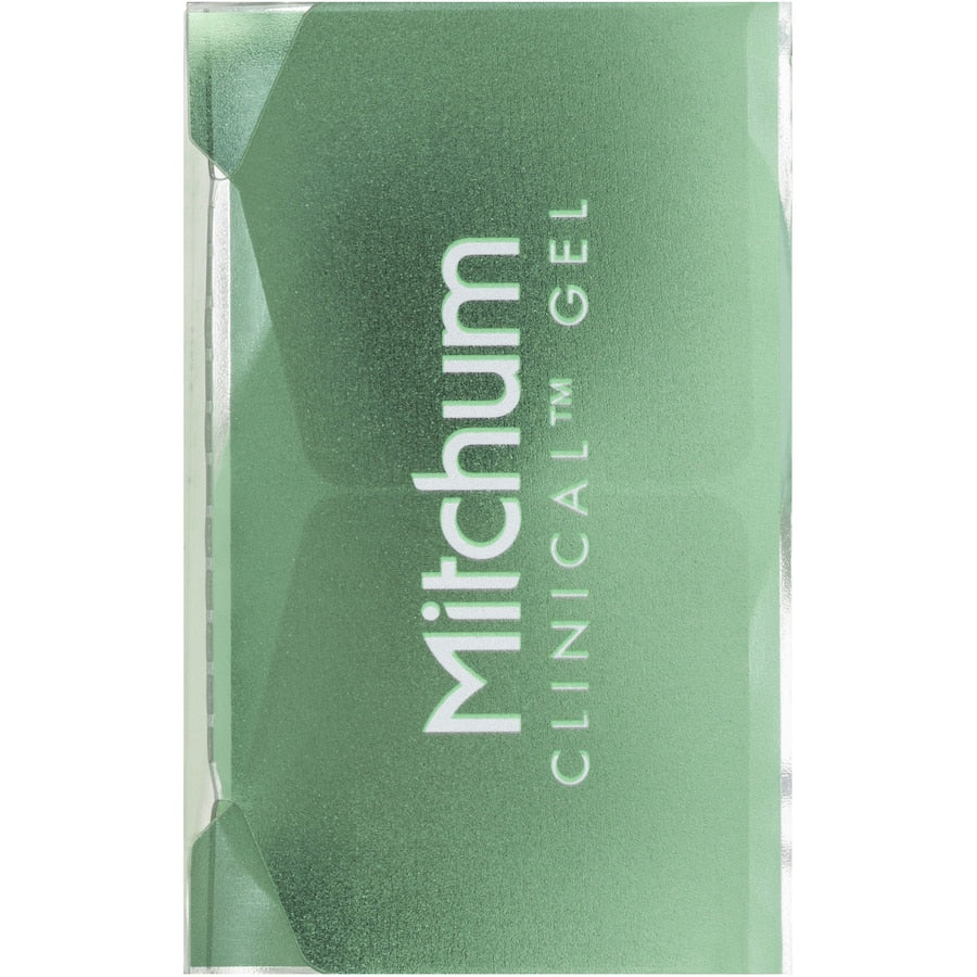 Mitchum Clinical Roll On Powder Fresh Gel offers powerful sweat and odor protection in a clear, non-sticky formula.