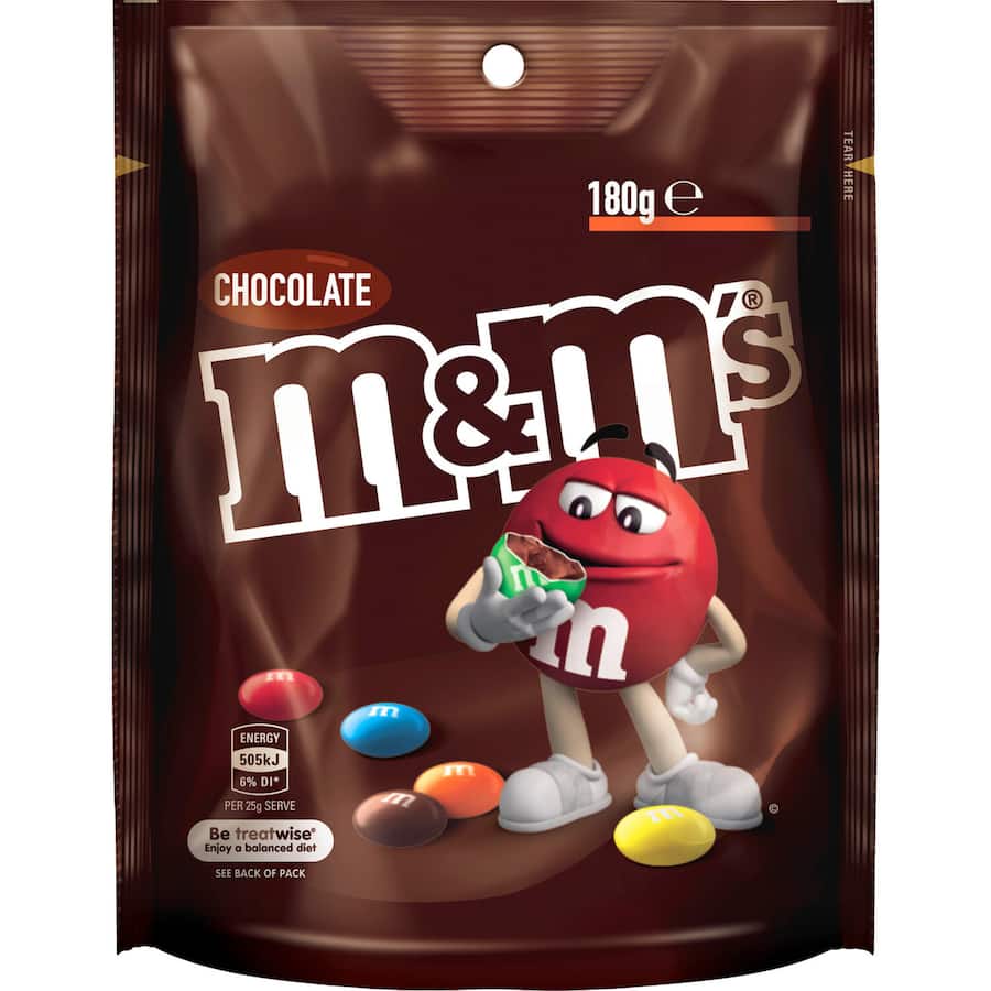 M&m's Chocolate Milk Chocolate Bag 180g