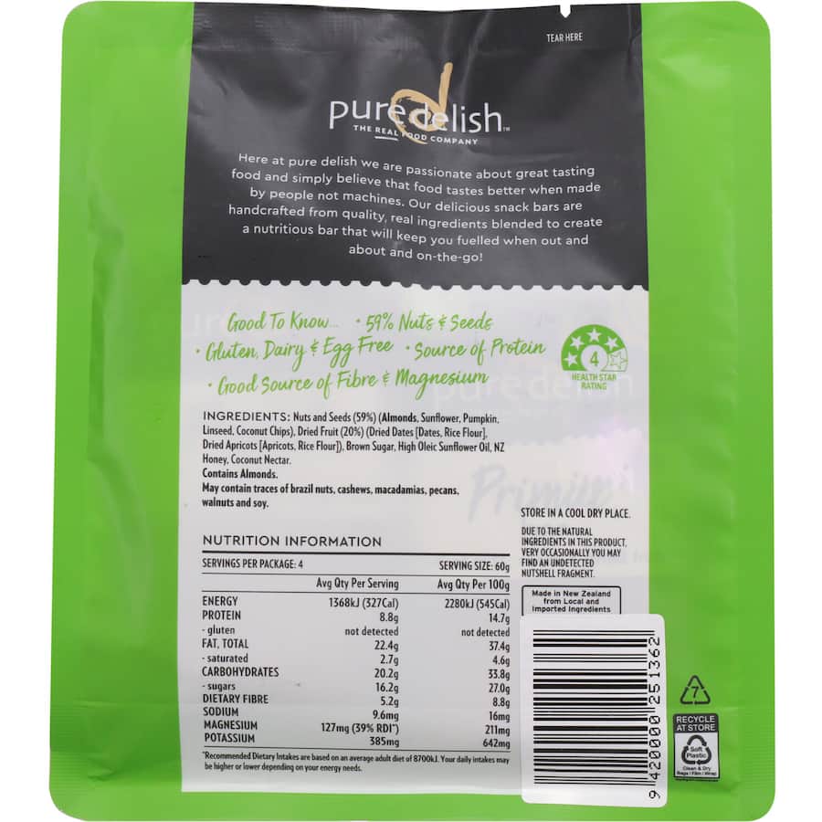Pure Delish Snack Bar Primal Bar Multipack