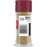 Masterfoods Chicken Salt Blend in a glass shaker, adds savory chicken flavor to enhance various dishes and snacks.