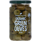 Ceres Organics Olives Pitted Green