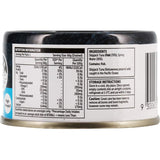 Canned sustainable tuna in spring water, rich in protein and Omega-3, perfect for healthy meals and quick recipes.