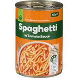 Woolworths Spaghetti Tomato Sauce, a rich and savory blend perfect for quick meals, made with premium tomatoes and no preservatives.