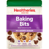 Healtheries Baking Bits Milk Chocolate No Added Sugar