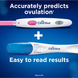 Clearblue Ovulation Kit featuring 10 digital tests and 1 early pregnancy test to help maximize conception chances.