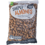 Woolworths Raw Almonds, premium quality, nutrient-rich snack ideal for baking, cooking, or healthy snacking.