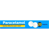 Health Direct Paracetamol 500mg Tablets for effective pain and fever relief, safe for families, compact and fast-acting.