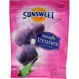 Sunsweet Pitted Prunes: succulent, sun-ripened plums packed with fiber and antioxidants for healthy snacking and baking.