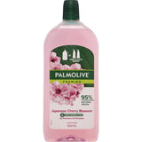 Palmolive Foaming Hand Wash Refill in Japanese Cherry Blossom, featuring natural ingredients and a floral fragrance for gentle cleansing.
